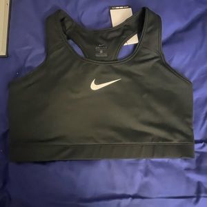 Nike PLUS SIZE WOMEN'S Sport Bra Swoosh Medium Support  DJ0746 NEW w TAGS 1X